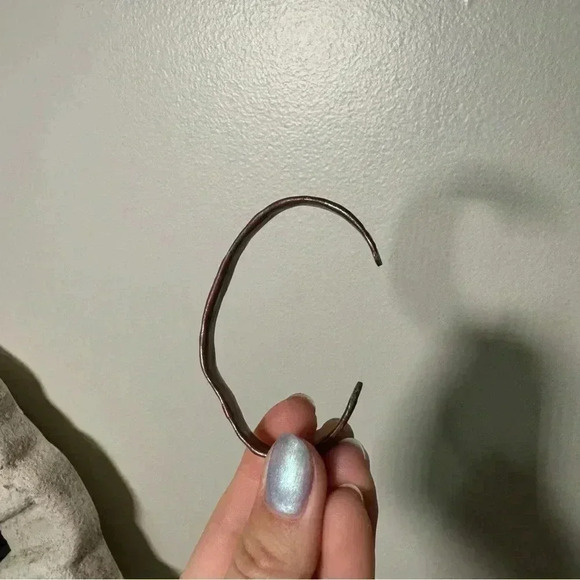 Copper boho cuff bracelet - Picture 6 of 6